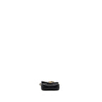 CHANEL 21K MINI FLAP BAG CALFSKIN BLACK BRUSHED GHW