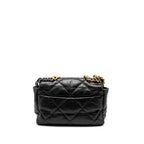 CHANEL LARGE 19 BAG GOATSKIN BLACK MULTICOLOUR HARDWARE