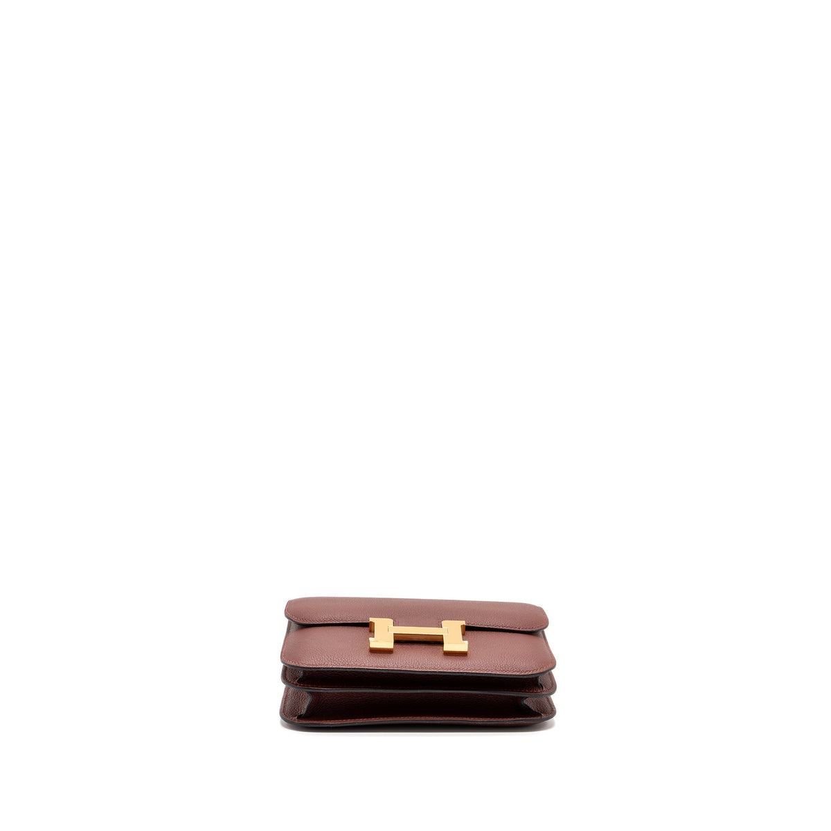 Hermes Mini Constance Evercolour Rouge H GHW