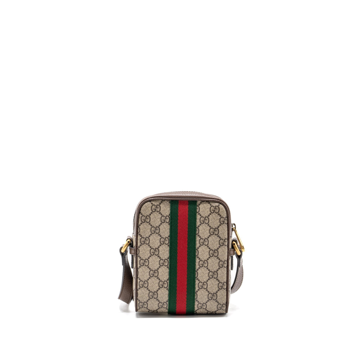 GUCCI OPHIDIA GG SHOULDER BAG CANVAS/ LEATHER MULTICOLOUR GHW