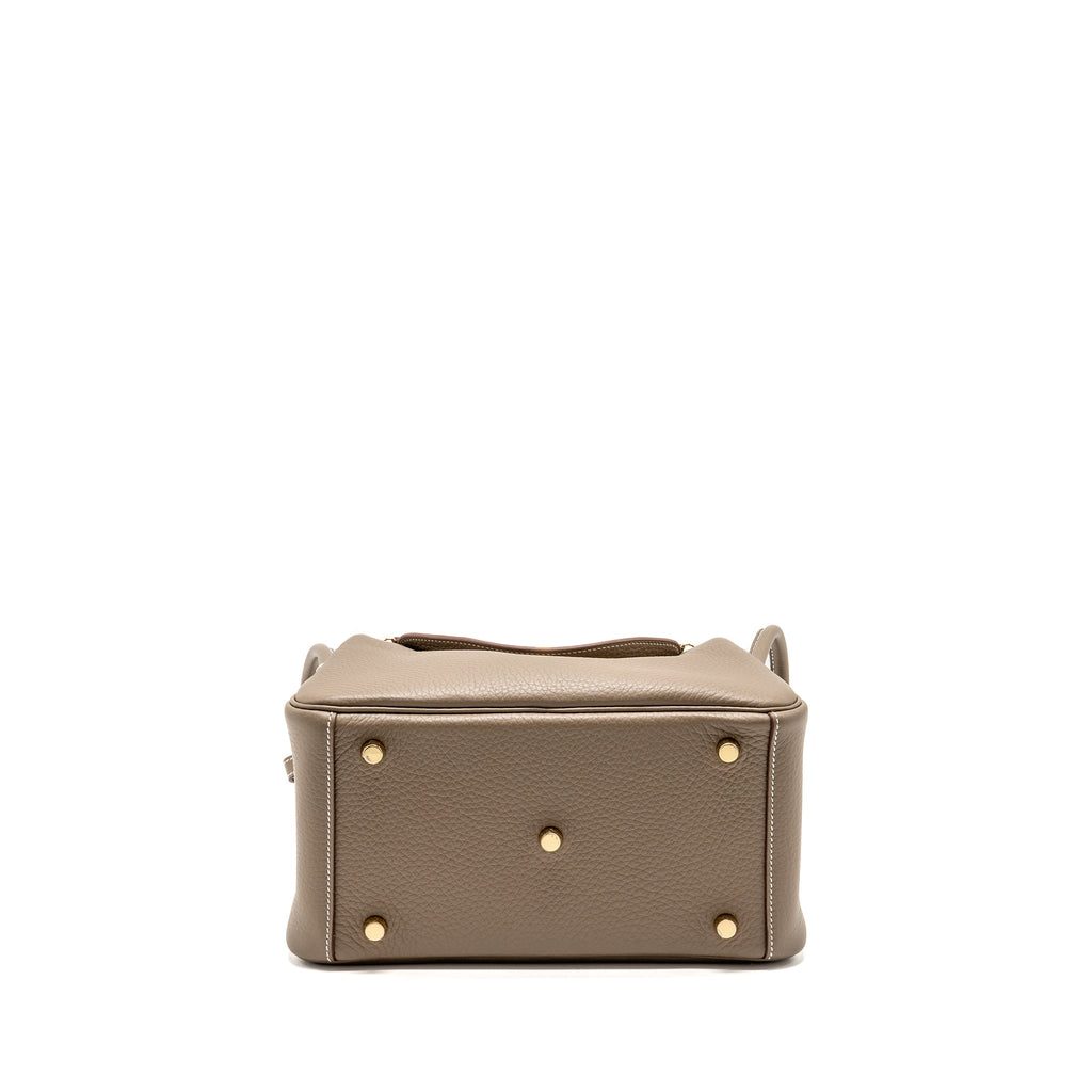 HERMES Lindy 26 Clemence Etoupe GHW