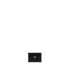 CHANEL CLASSIC CARD HOLDER CAVIAR BLACK GHW (MICROCHIP)