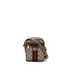 GUCCI OPHIDIA GG SHOULDER BAG CANVAS/ LEATHER MULTICOLOUR GHW