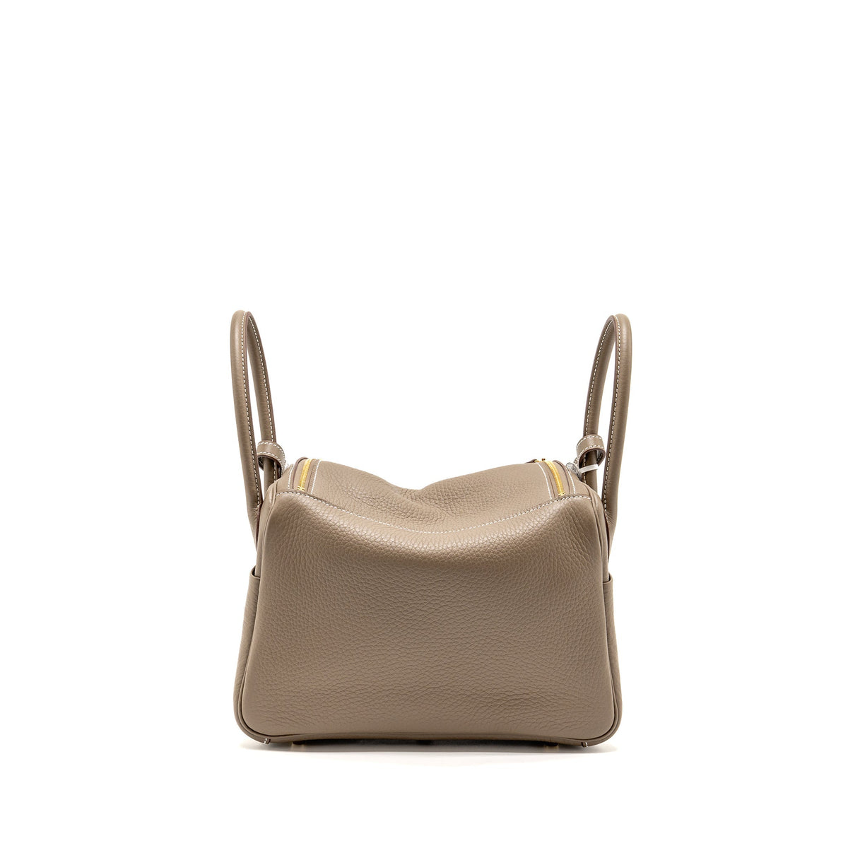 HERMES Lindy 26 Clemence Etoupe GHW