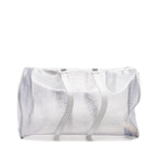 LOUIS VUITTON WAVY KEEPALL 50 EPI PLAGE WHITE