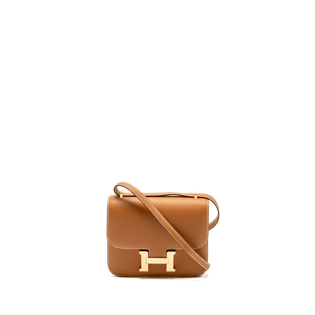 Hermes Mini Constance Epsom Gold RGHW