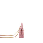 CHANEL 24P MINI KELLY/SHOPPING TOTE TWEED PINK/MULTICOLOUR GHW (MICROCHIP)