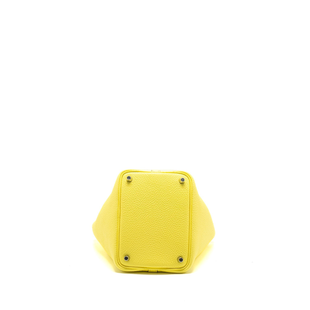 HERMES PICOTIN 18 LOCK BAG CLEMENCE LIMONCELLO SHW