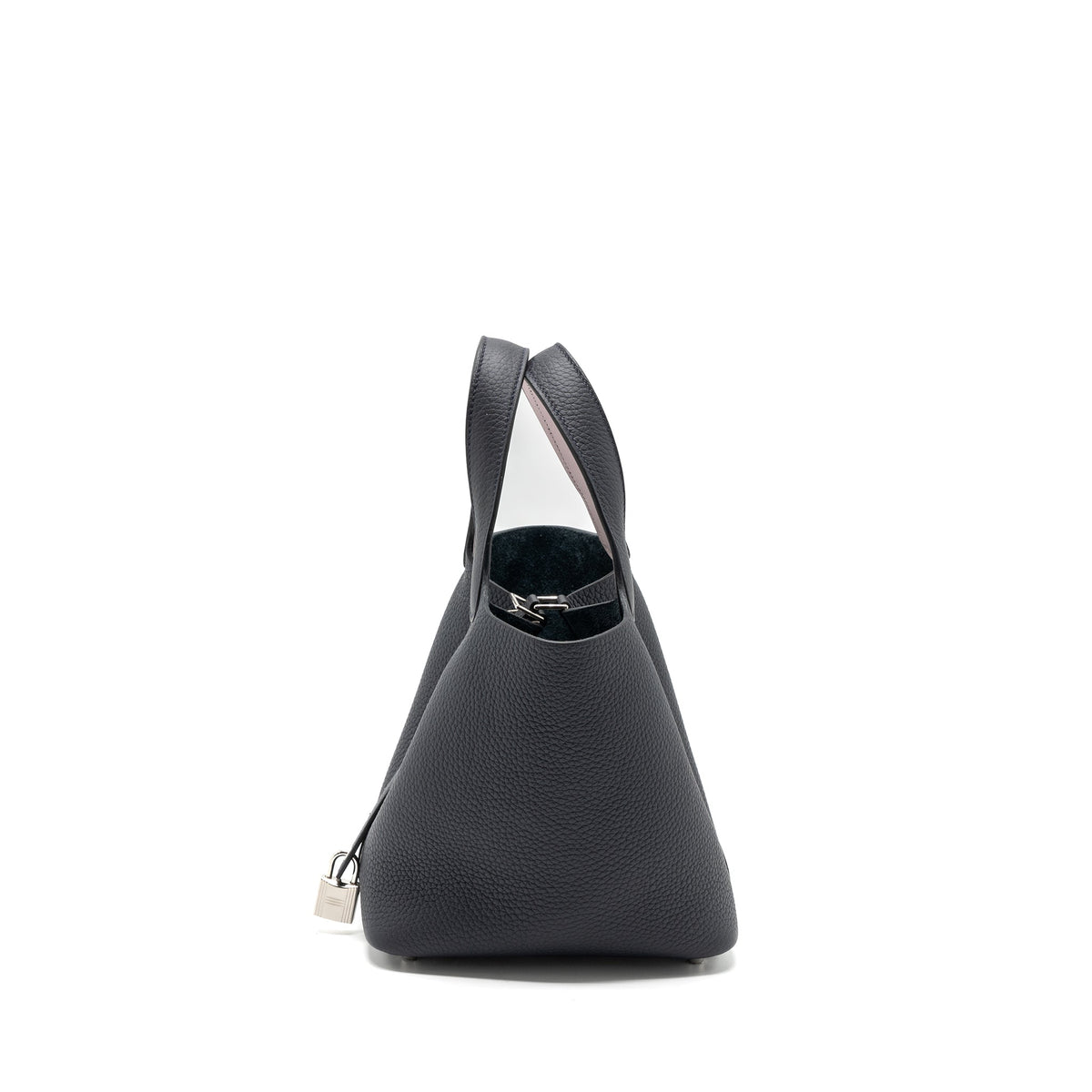 Hermes Picotin 18 Lock Bag Clemence Caban/Mauve Pale SHW