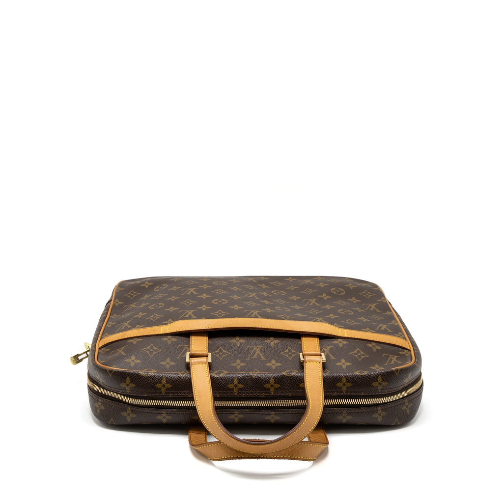 LOUIS VUITTON LARGE TOTE BAG MONOGRAM CANVAS GHW