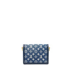 LOUIS VUITTON MINI DAUPHINE DENIM BLUE GHW