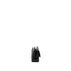 CHANEL MINI RECTANGULAR FLAP BAG LAMBSKIN BLACK SHW (MICROCHIP)