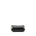 LOUIS VUITTON SIDE TRUNK MONOGRAM DEBOSSED CALFSKIN BLACK SHW