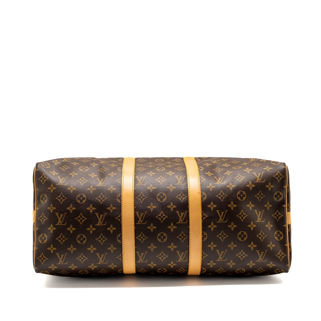 LOUIS VUITTON KEEPALL 50 BANDOULIRE MONOGRAM CANVAS GHW