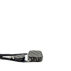 DIOR 3 IN 1 MINI ZIPPER POUCH WITH STRAP BLUE JACQUARD SHW