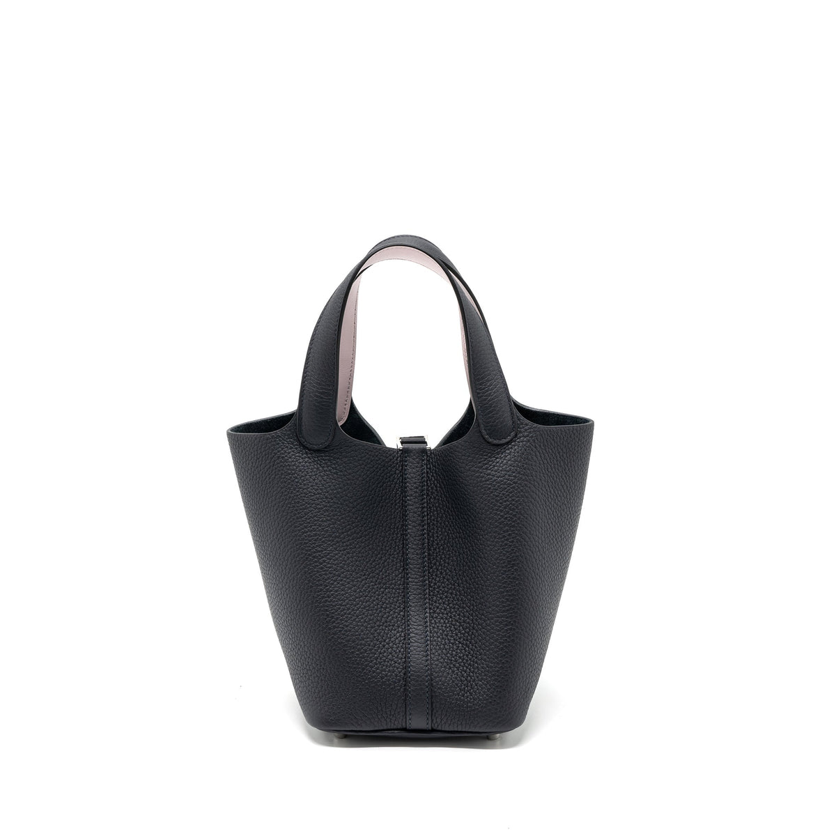 Hermes Picotin 18 Lock Bag Clemence Caban/Mauve Pale SHW