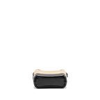 CHANEL SMALL GABRIELLE HOBO BAG AGED CALFSKIN BEIGE/BLACK MULTICOLOUR HARDWARE