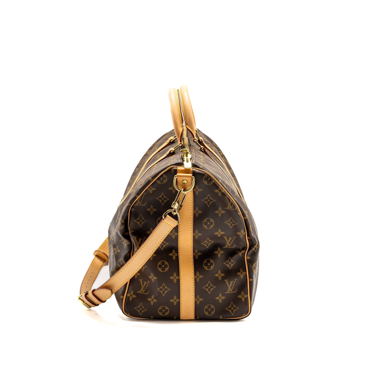 LOUIS VUITTON KEEPALL 50 BANDOULIRE MONOGRAM CANVAS GHW