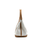 HERMES GARDEN PARTY 36 NEGONDA/CANVAS ECRU/ALEZAN/BLUE BILL SHW