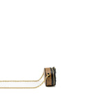 LOUIS VUITTON BOITE CHAPEAU NECKLACE/MINI CHAIN BAG MONOGRAM REVERSE CANVAS GHW