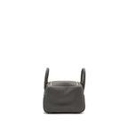 HERMES MINI LINDY CLEMENCE GRIS MEYER GHW
