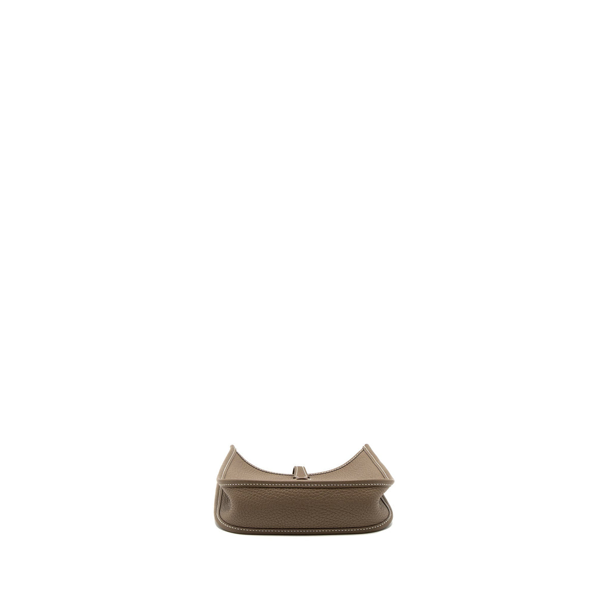 Hermes Mini Evelyne Clemence Etoupe GHW