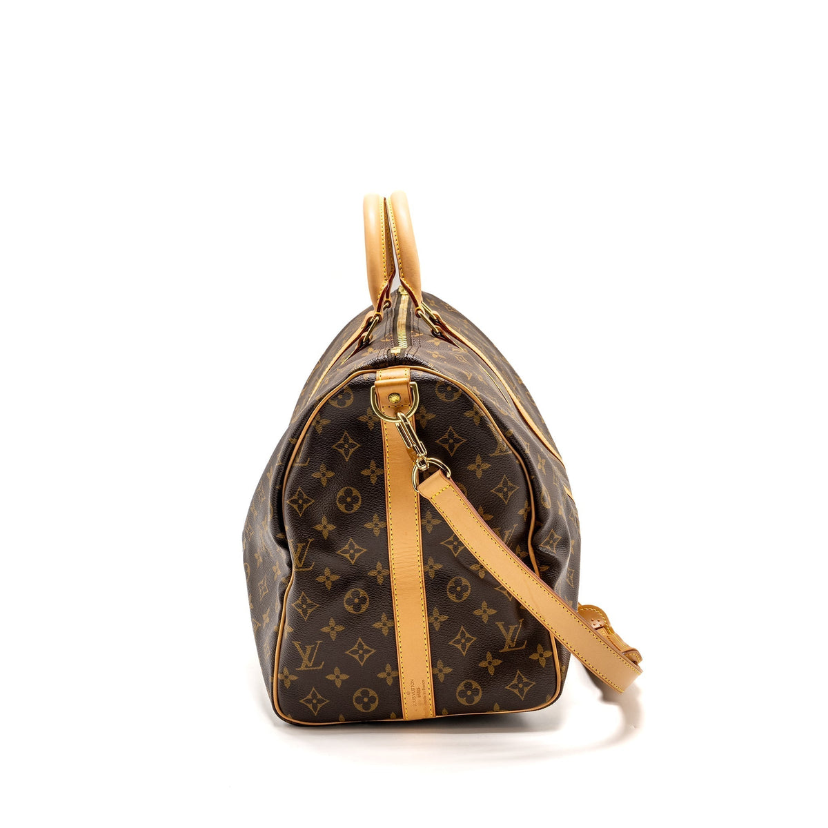 LOUIS VUITTON KEEPALL 50 BANDOULIRE MONOGRAM CANVAS GHW