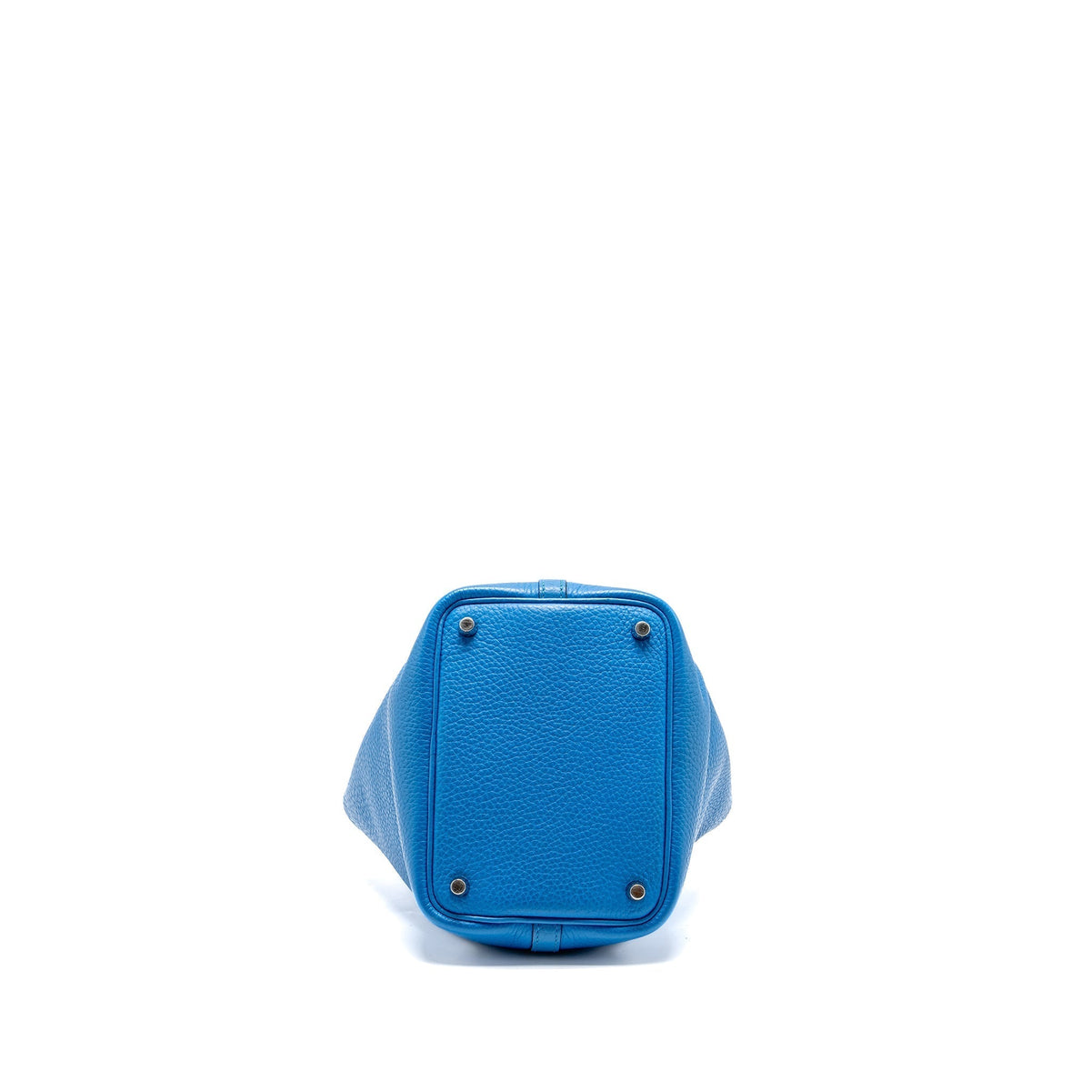 HERMES PICOTIN 18 LOCK BAG CLEMENCE B3 BLEU ZANZIBAR SHW
