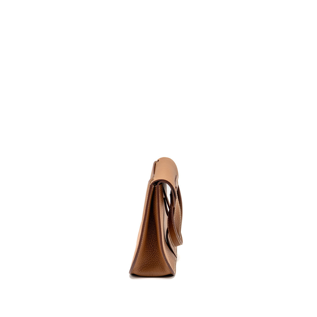 Hermes Halzan 25 Clemence Gold SHW