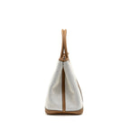 HERMES GARDEN PARTY 36 NEGONDA/CANVAS ECRU/ALEZAN/BLUE BILL SHW