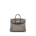 HERMES BIRKIN 25 TOGO GRIS MEYER SHW