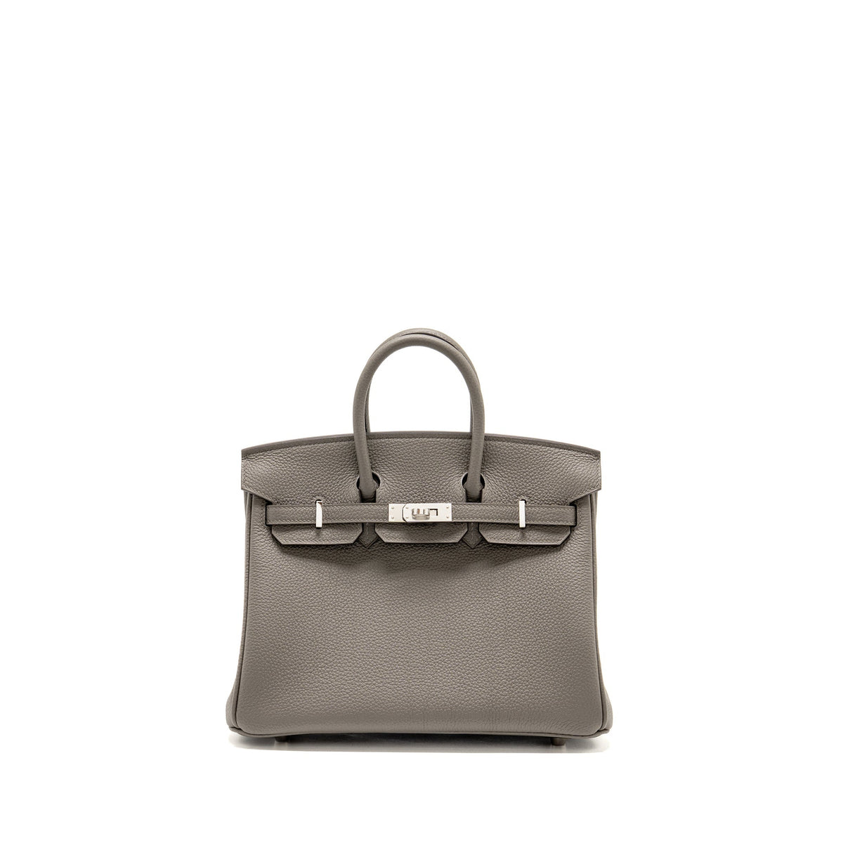 HERMES BIRKIN 25 TOGO GRIS MEYER SHW