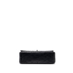 CHANEL 2.55 226 REISSUE FLAP BAG AGED CALFSKIN BLACK RUTHENIUM HARDWARE