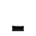 CHANEL MINI 2.55 REISSUE FLAP BAG AGED CALFSKIN BLACK GHW
