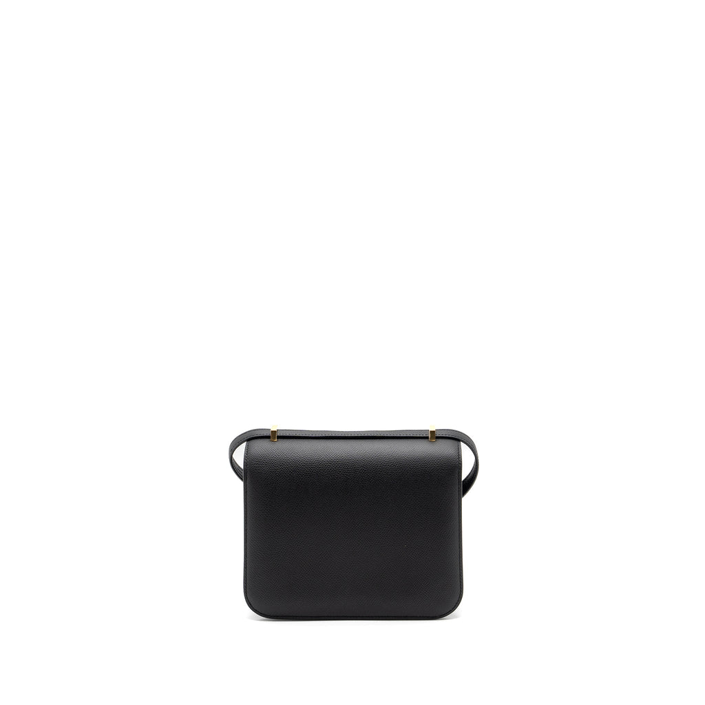 Hermes Mini Constance Epsom Black GHW