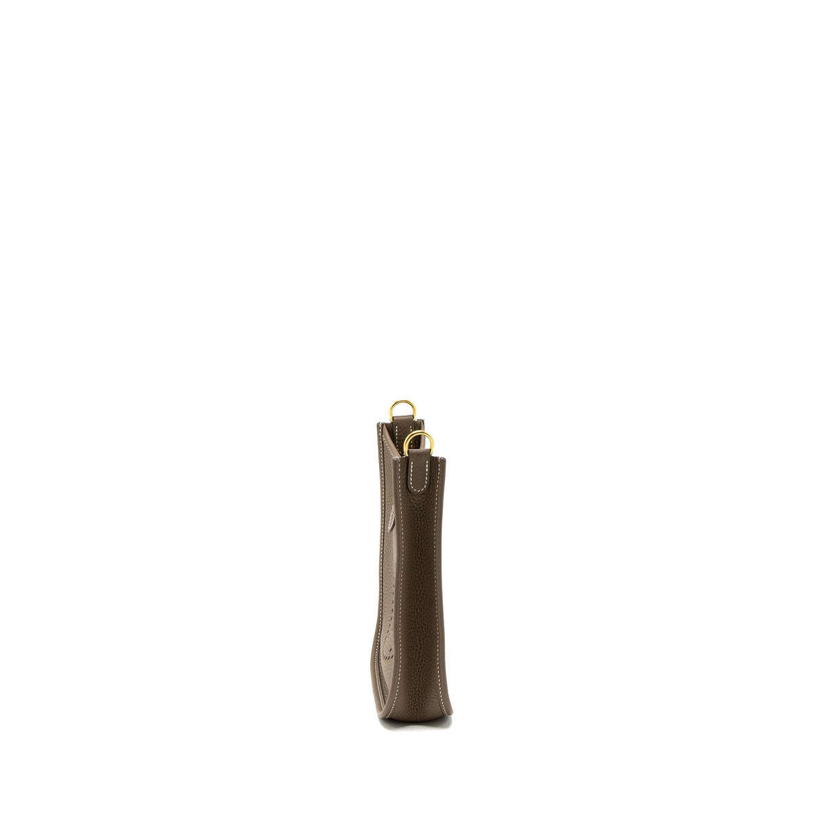 Hermes Mini Evelyne Clemence Etoupe GHW