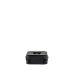 CHANEL QUILTED MINI VANITY BAG CAVIAR BLACK SHW