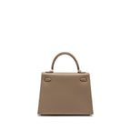 Hermes Kelly 25 Epsom Etoupe SHW