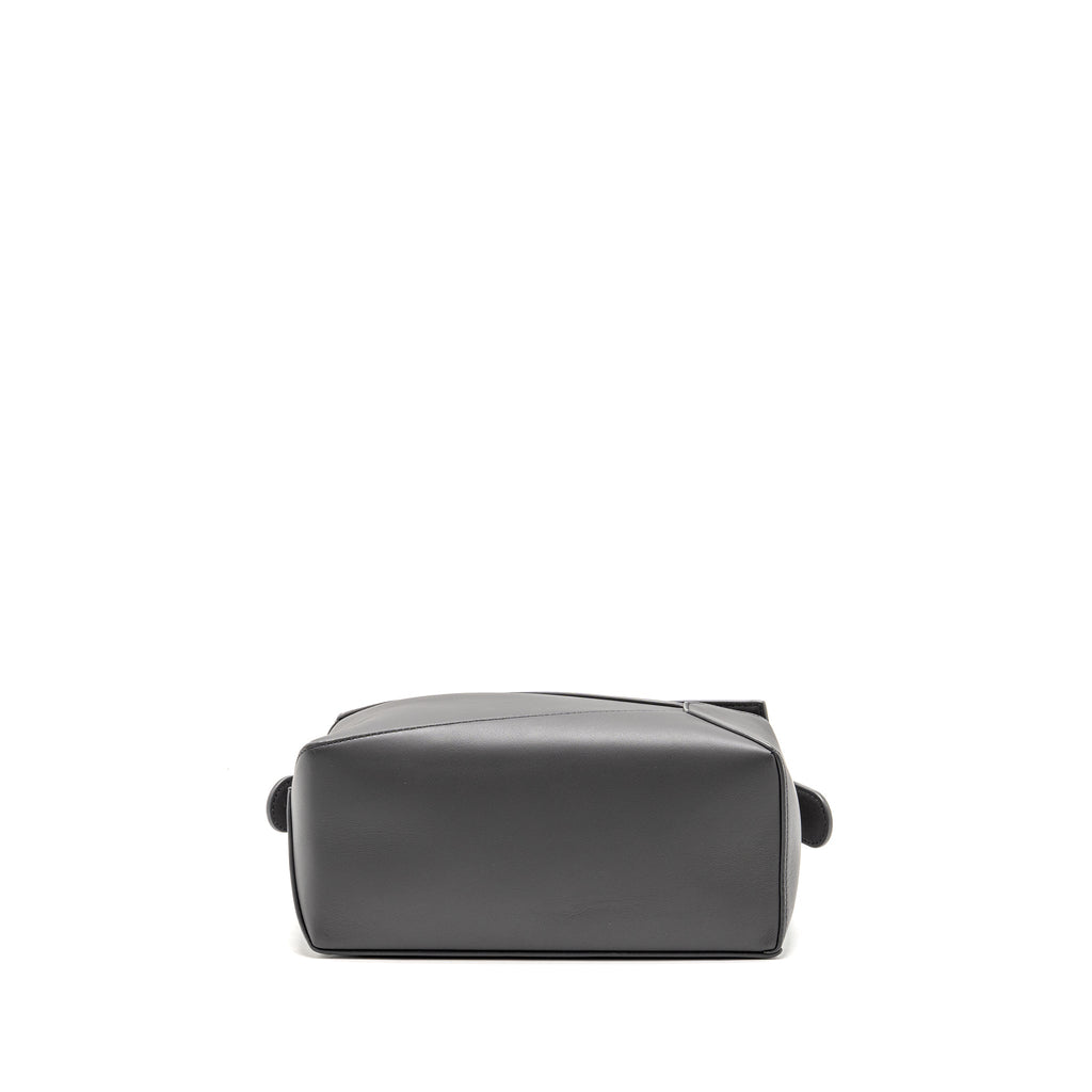 Loewe Small Puzzle Bag Calfskin Grey SHW