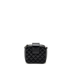 CHANEL QUILTED MINI VANITY BAG CAVIAR BLACK SHW