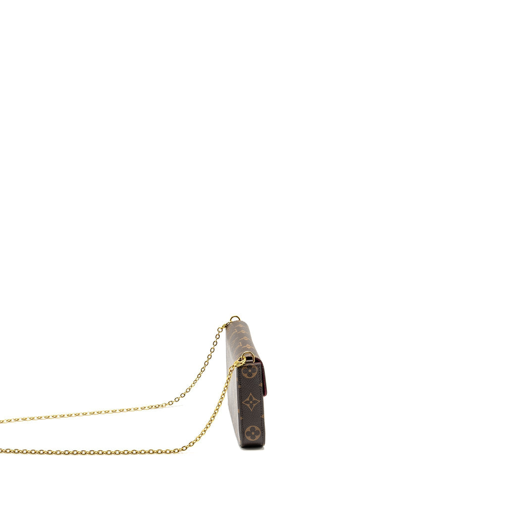 LOUIS VUITTON FELICIE POCHETTE MONOGRAM CANVAS GHW