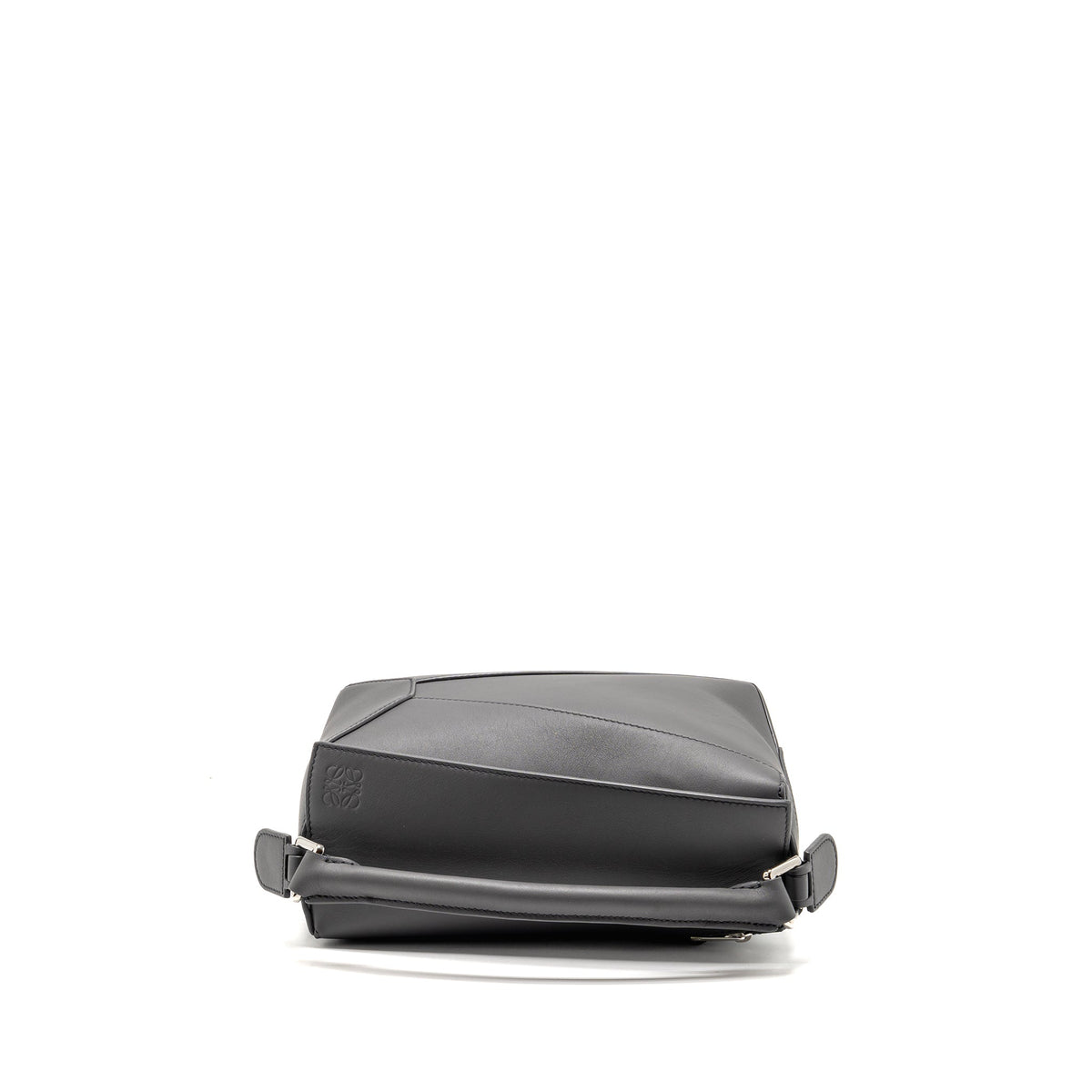 Loewe Small Puzzle Bag Calfskin Grey SHW