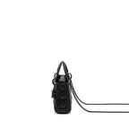 DIOR MINI LADY DIOR CALFSKIN SO BLACK