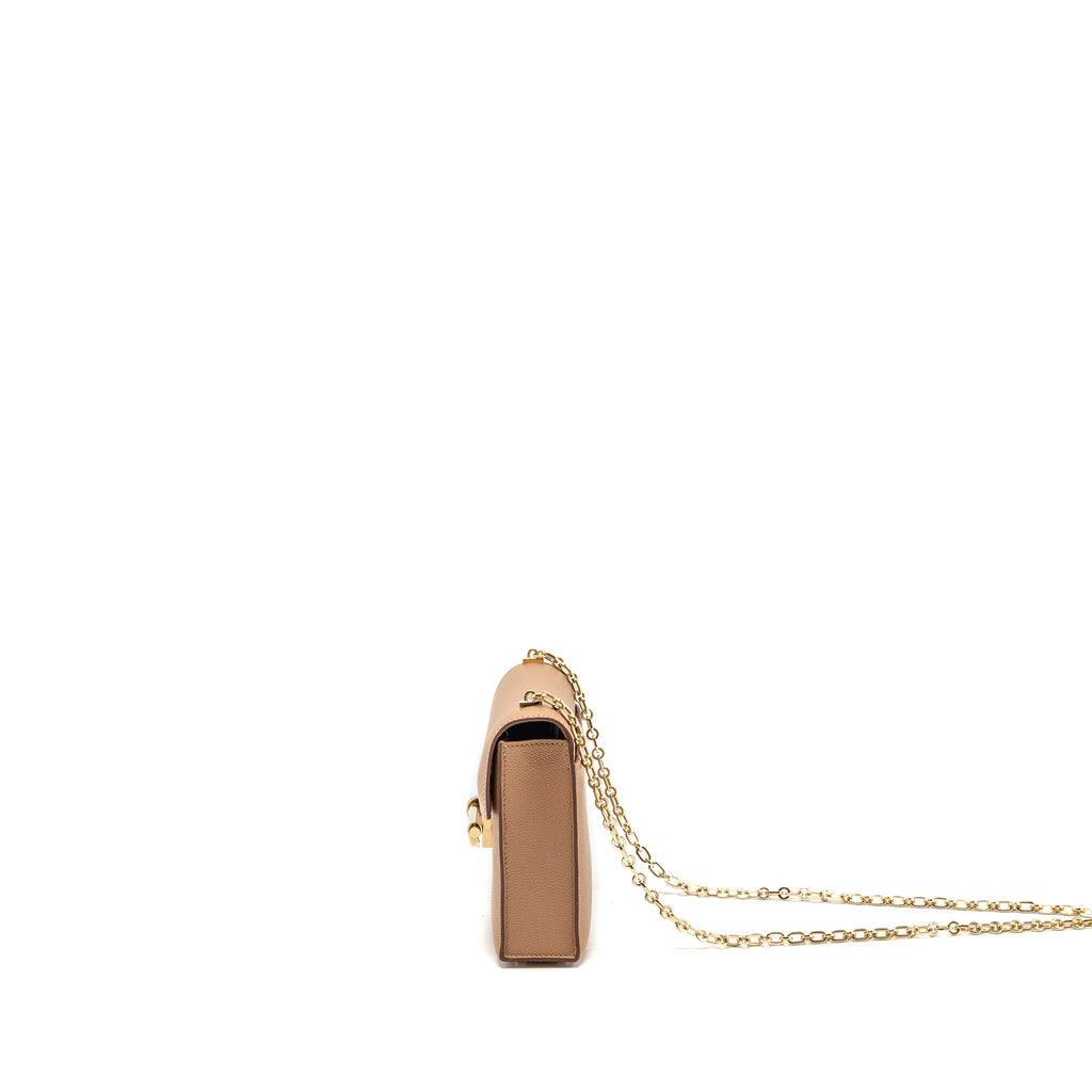 Hermes Mini Verrou Chèvre Mysore 2J Quebracho LGHW