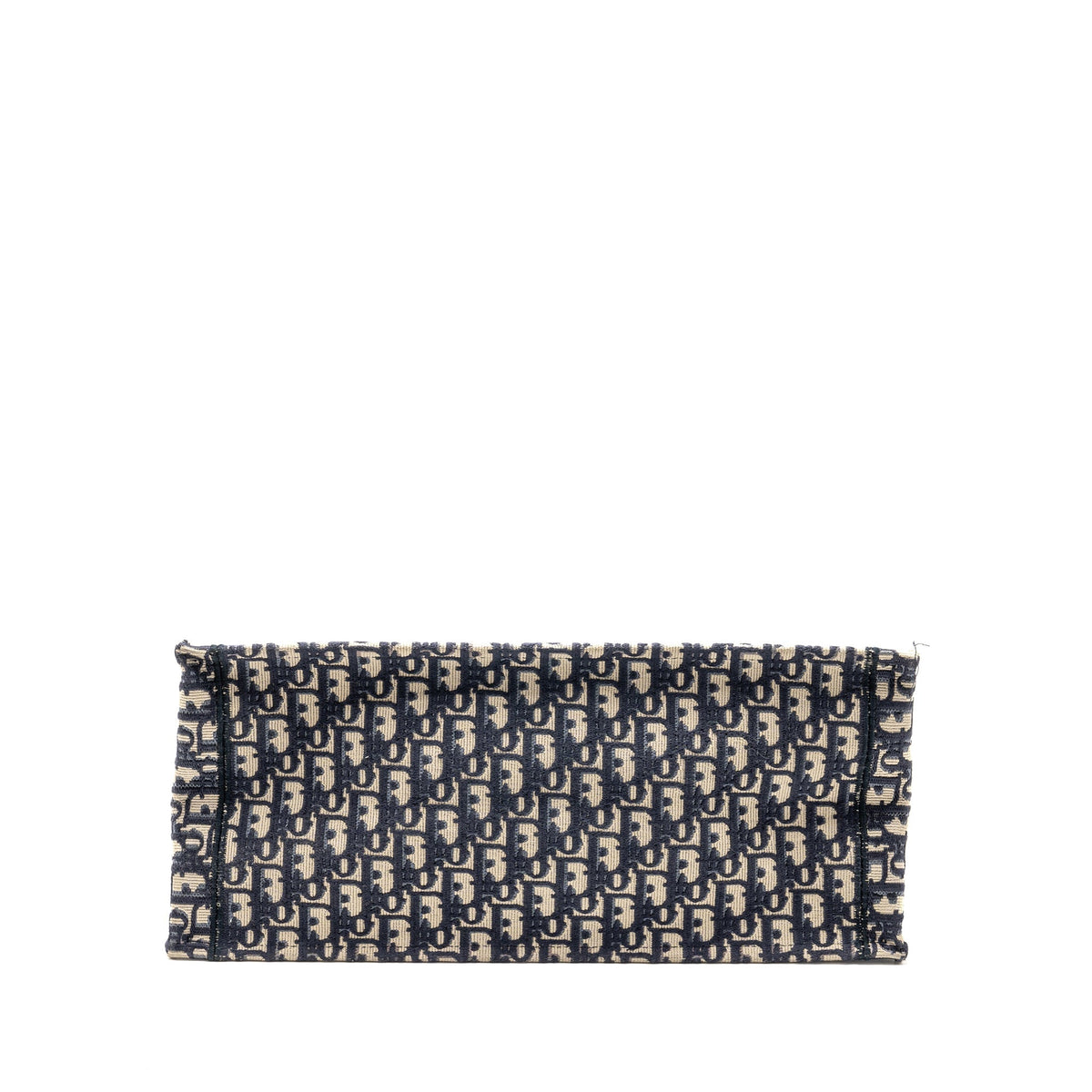DIOR LARGE BOOK TOTE DIOR OBLIQUE CANVAS BLUE