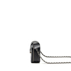 CHANEL QUILTED MINI VANITY BAG CAVIAR BLACK SHW