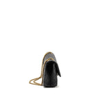 CHANEL LARGE 2.55 REISSUE FLAP BAG AGED CALFSKIN BLACK GHW