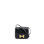 Hermes Mini Constance Epsom Black GHW