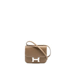 Hermes Mini Constance Epsom Etoupe SHW