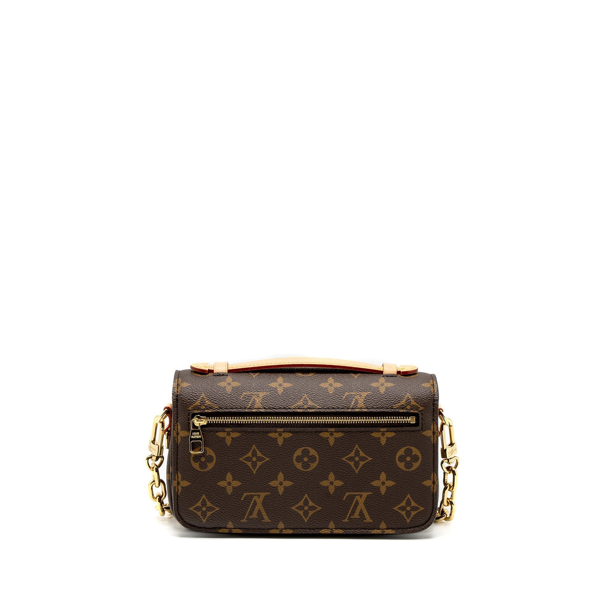 LOUIS VUITTON POCHETTE MÉTIS EAST WEST MONOGRAM CANVAS GHW (NEW VERSION)